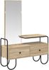 vidaXL Schminktisch mit Schubladen Sonoma-Eiche Holzwerkstoff 8007684 Bild 2
