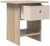 vidaXL Nachttisch Sonoma-Eiche 41 x 40 x 45 cm Holzwerkstoff 8000440 Bild 5