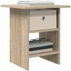 vidaXL Nachttisch Sonoma-Eiche 41 x 40 x 45 cm Holzwerkstoff 8000440 Bild 3