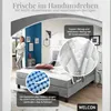 Boxspringbett Rockstar® Limited Edition II Samt 180x200 cm in Hellgrau und Härtegrad H2 Bild 5