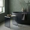 Beistelltisch Varlofrek Glas 50x50x50 cm Grau [en. casa] Bild 5
