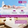 B!HOME Topper 90x200 cm, 4 cm hoch, Gelschaum, waschbarer Bezug, Anti-Rutsch Bild 4