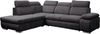 WERK2 Ecksofa Alicante Cord, inkl. Bettfunktion & Bettkasten, Breite 280cm, L-Form Bild 4