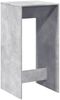 vidaXL Bartisch Betongrau 51x50x103,5 cm Holzwerkstoff 854421 Bild 5