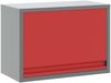vidaXL Werkzeugschrank mit Speicher Rot und Grau 50 x 25 x 35 cm 4103478 Bild 2