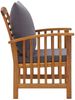 vidaXL Gartenstühle mit Kissen 2 Stk. Akazie Massivholz 310258 Bild 5