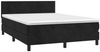 vidaXL Boxspringbett mit Matratze & LED Schwarz 140x190 cm Samt 3134461 Bild 3