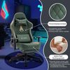 Symino Gaming Stuhl - Ergonomischer Racing Style, 200kg Belastbarkeit, Vintage Bild 4