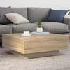 Couchtisch, Sofatisch Sonoma-Eiche 80x80x31 cm Holzwerkstoff Bild 2