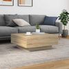 Couchtisch, Sofatisch Sonoma-Eiche 80x80x31 cm Holzwerkstoff Bild 3