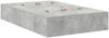 vidaXL Aufbewahrungsbettgestell Beton Grau 120 x 190 cm Holzwerkstoff 3335424 Bild 5