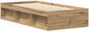 Einzelbettgestell Design für Erwachsene ohne Matratze Artisan-Eiche 90x200cm Holzwerkstoff d3974e Bild 4