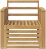 vidaXL Outdoor-Sofagarnitur Massivholz Akazie Weiß 3439091 Bild 3