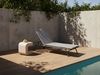 Sonnenliege VOLTERRA mit Relaxfunktion Metall Grau Bild 3