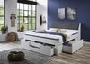 Funktionsbett Maxi 180x200 cm, mit Rolllattenrost mit 6 Bettschubladen und Stauraum-Polster-Kopfteil Bild 5