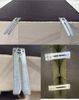 Sofa Designersofa FLOW 3-Sitzer in Stoff Bluvel Silbergrau Bild 5