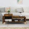 vidaXL Couchtisch Räuchereiche 100x50x45 cm Holzwerkstoff 821129 Bild 3
