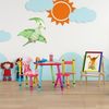 Relaxdays 3-teilige Kindersitzgruppe bunt Bild 3