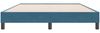 vidaXL Boxspringbett ohne Matratze Dunkelblau 140x220 cm Samt 3315877 Bild 5