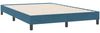 vidaXL Boxspringbett ohne Matratze Dunkelblau 140x220 cm Samt 3315877 Bild 4