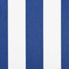 vidaXL Markisenersatzstoff Blau und Weiß 600 x 300 cm Polyester 3444189 Bild 3