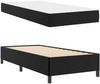 vidaXL Bettrahmen mit Matratze Schwarz 90 x 200 cm Stoff 3398979 Bild 5