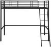 Lüttenhütt Hochbett Hayo, Topseller! Zeitloses Metallbett, in mehreren Farben (Gesamtmaße (B/T/H) ca. 208/159/186 cm) inkl. Lattenrost, Absturzsicherung und Leiter aus Metall Bild 4