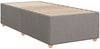 vidaXL Bettgestell ohne Matratze Taupe 100x200 cm Stoff 3284712 Bild 3