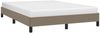 Bettgestell Taupe 140x200 cm Stoff [346724] Bild 3