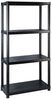 vidaXL Lagerregal mit 4 Böden Schwarz 183x30,5x130 cm Kunststoff 3059855 Bild 2