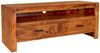 Fernsehtisch Rami 120x50x45 aus indischem Sheesham-Massivholz Bild 2