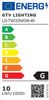 LED Wandleuchte Fassadenleuchte 10W | 750 Lumen | 4000K IP65 Rund Bild 3