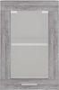 vidaXL Hängeschrank Lyon Glas Grau Sonoma 40x31x60 cm Holzwerkstoff 826346 Bild 5