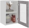 vidaXL Hängeschrank Lyon Glas Grau Sonoma 40x31x60 cm Holzwerkstoff 826346 Bild 4