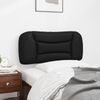 vidaXL Kopfteil-Kissen Schwarz 80 cm Kunstleder 374532 Bild 3