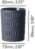 NACHTMANN 105395 ETHNO Tumbler SCHWARZ 2er Set Bild 2