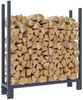 Kaminholzständer + Abdeckplane Martin 25 x 110 x 115 cm (Farbe: anthrazit) Bild 5