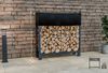 Kaminholzständer + Abdeckplane Martin 25 x 110 x 115 cm (Farbe: anthrazit) Bild 2