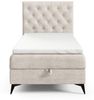 Best for Home Boxspringbett K18 Single SLIM mit Bettkasten & Bonellfedrkernmatratze, Topper H3 (Einzelbett, Polsterbett, Juniorbett, Hotelbett, versch. Größen, 70x200 80x200 90x200 100x200 cm), mit oder ohne Topper, Flexible Liefermöglichkeiten, Handwe... Bild 2