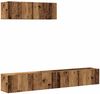 vidaXL 3-tlg. TV-Schrank-Set Wandmontage Altholz-Optik Holzwerkstoff 3329205 Bild 2
