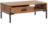 vidaXL Couchtisch 90x50x35 cm Massivholz Kiefer 349929 Bild 4