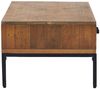 vidaXL Couchtisch 90x50x35 cm Massivholz Kiefer 349929 Bild 5