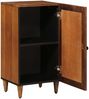 vidaXL Sideboard mit Speicher Walnuss 40 x 33 x 75 cm Massivholz Mango 4018248 Bild 3