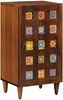 vidaXL Sideboard mit Speicher Walnuss 40 x 33 x 75 cm Massivholz Mango 4018248 Bild 2