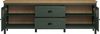 Trendteam 'Stanton' TV-Lowboard, Tannengrün Dekor/ Evoke Eiche Nachbildung, B/H/T: 184 / 64 / 45 cm Bild 3
