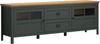 Trendteam 'Stanton' TV-Lowboard, Tannengrün Dekor/ Evoke Eiche Nachbildung, B/H/T: 184 / 64 / 45 cm Bild 2