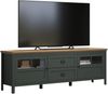 Trendteam 'Stanton' TV-Lowboard, Tannengrün Dekor/ Evoke Eiche Nachbildung, B/H/T: 184 / 64 / 45 cm Bild 5