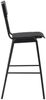 vidaXL Barhocker 4 Stk. Schwarz Massives Sperrholz Stahl 3054566 Bild 4