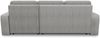 Ecksofa Roma L mit Schlaffunktion und Bettkasten - Cord Stoff - L-Form Couch, Polstersofa, Schlafsofa, Sofagarnitur - Ottomane Universal (Grün (Poso 014)) Bild 5