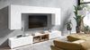 AX LIVING Wohnzimmer Wohnwände Kossana 23 – 300cm Weiß/Goldene Eiche Bild 3